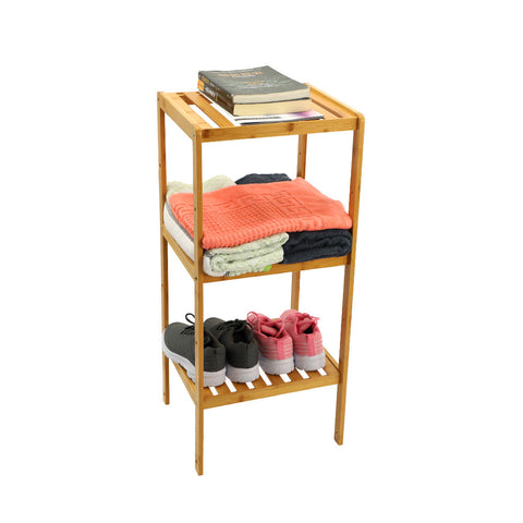 Bamboo shelves