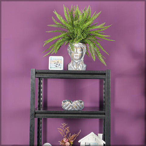 Organize your space with ease using our 5-Tier Metal Organizer