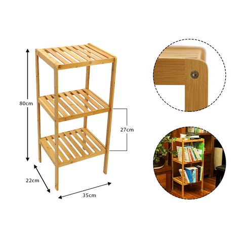Bamboo shelves