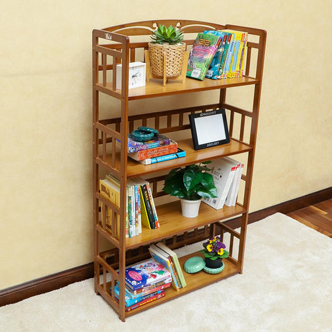 4 Tier wooden book shelf