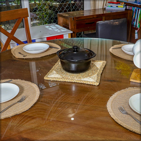 Beautiful boho designs Placemats add a touch of elegance to any dining table.