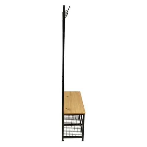 Entryway Beach Coat Hanger & Shoe Rack Storage