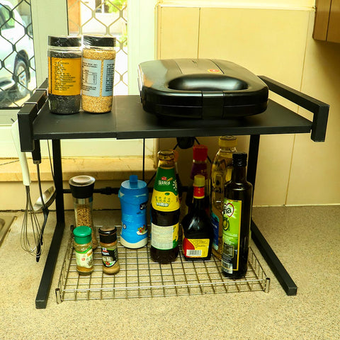 expandable microwave oven rack