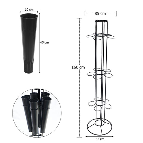 flower stand, flower metal stand, accent, table cover