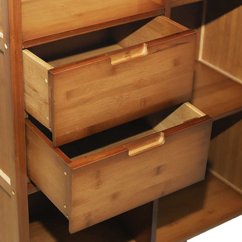 4 tier wooden book shelf