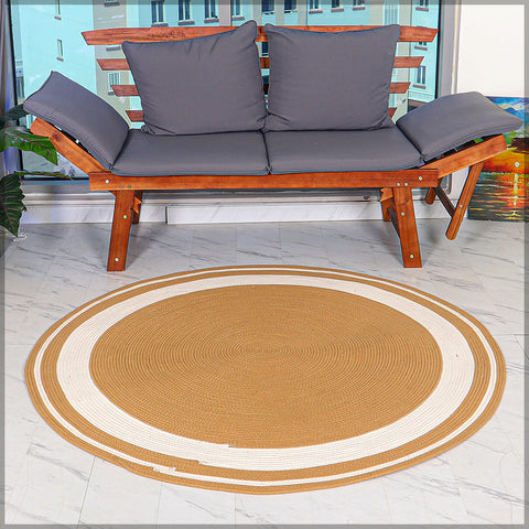 Step into sustainable style with our Jute Round Area Rug! Natural fiber carpet adding eco-friendly elegance to any room. Perfect for a cozy home update!