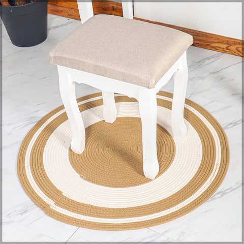 Step into sustainable style with our Jute Round Area Rug! Natural fiber carpet adding eco-friendly elegance to any room. Perfect for a cozy home update!