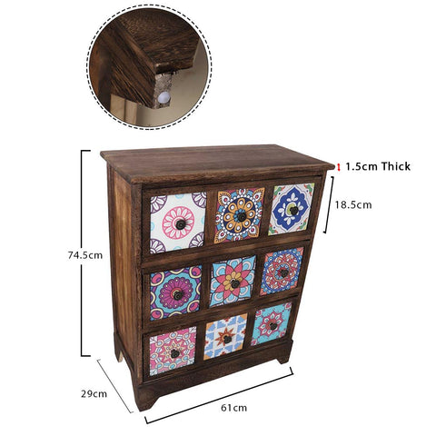 3 Drawers Wood Rustic Storage Closet3 Drawers Wood Rustic Storage Closet