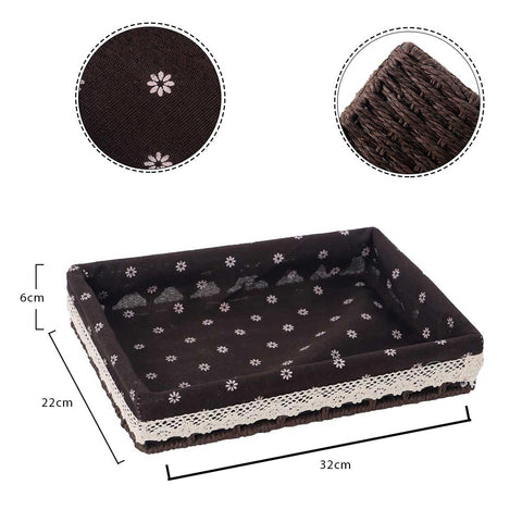 Discover versatile wicker baskets & storage serving trays to declutter & beautify your space