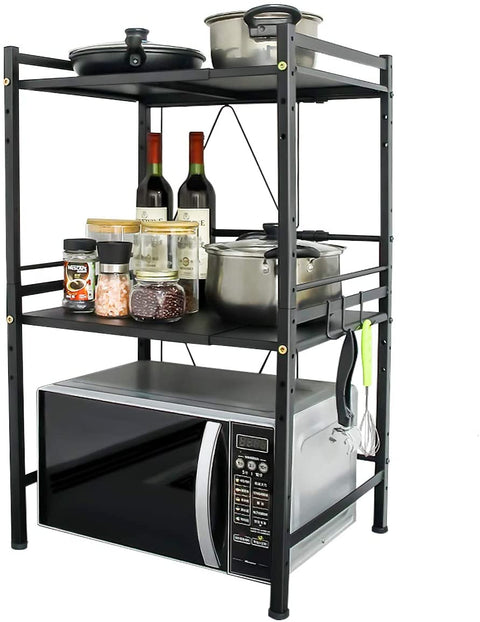 Expandable Microwave Rack.