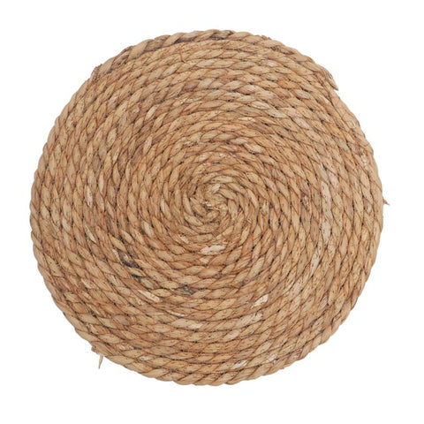 Natural Handwoven Round Jute Rug