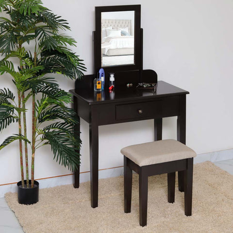 Discover elegance & style with our wood dressing tables - perfect for any bedroom! Shop the best in quality & design now and transform your space!