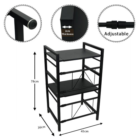 Expandable Microwave Rack.