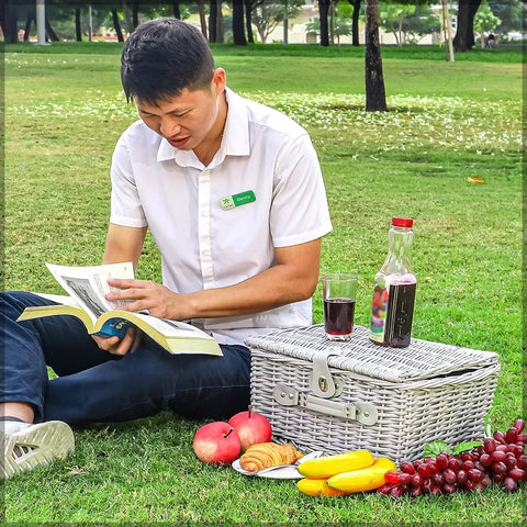 Wicker Picnic Basket