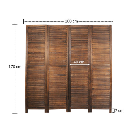 Four Panels Room Divider