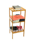 Bamboo shelves