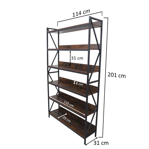 Shelf With Metal Frame