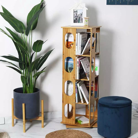 Maximize space with our stylish Revolving Shelves! Perfect for any room - organize, access, and display your items with a spin. Shop now for elegance in storage!