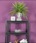 Organize your space with ease using our 5-Tier Metal Organizer 