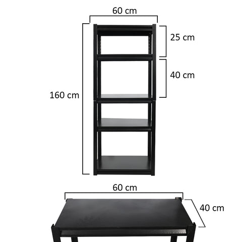 Organize your space with ease using our 5-Tier Metal Organizer 