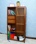 4 tier wooden book shelf