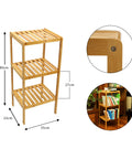 Bamboo shelves