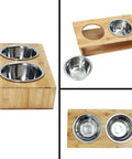 Pet Bowl With Stand Feeder