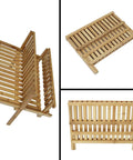 Wood Folding Dish Drainer