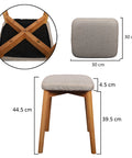 wooden stool, stool