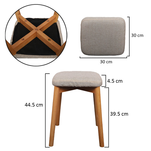 wooden stool, stool