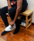 Bamboo Stackable Shoe Storage Rack