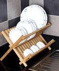 Wood Folding Dish Drainer