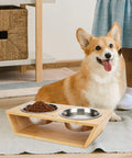 Pet Bowl With Stand Feeder