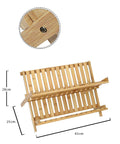 Wood Folding Dish Drainer