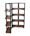 4-Tiers Wooden Foldable Metal Frame 