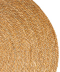 Large Natural Handwoven Round Jute Rug