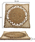 Beautiful boho designs Placemats add a touch of elegance to any dining table.