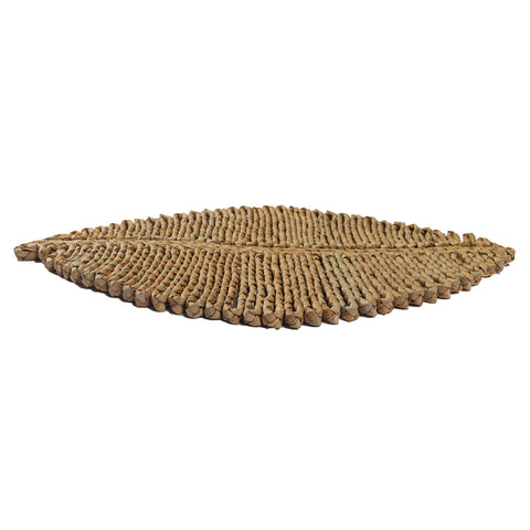 Enhance your dining experience with our Woven Leaf Shaped Place-mats.