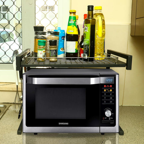 expandable microwave oven rack 