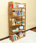 5 Tiers Bamboo Bookshelf