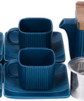 10 Pieces Home Porcelain Coffee Tea Set