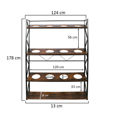 Display Pots Shelf