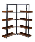 4-Tiers Wooden Foldable Metal Frame