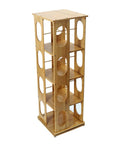 Maximize space with our stylish Revolving Shelves! Perfect for any room - organize, access, and display your items with a spin. Shop now for elegance in storage!