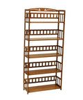 5 Tiers Bamboo Bookshelf