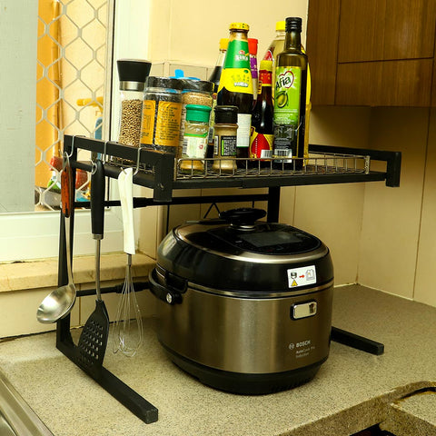 expandable microwave oven rack 