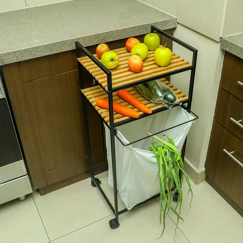Kitchen Storage and Serving Cart.