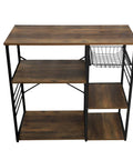 Organize your kitchen in style with our 5 Tier Wooden Kitchen Storage Organizer. 