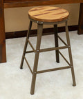 Vintage Rustic Bar Stool