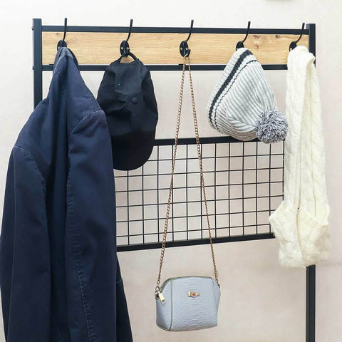 Entryway Beach Coat Hanger & Shoe Rack Storage